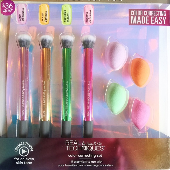Real Techniques Other - New Real Techniques Color Correcting Brush Set
